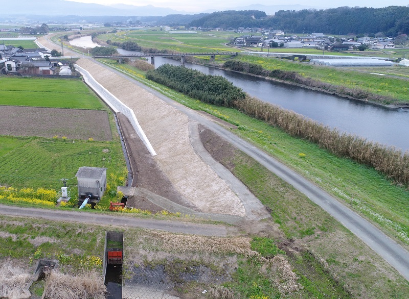 高島下流地区浸透対策工事
