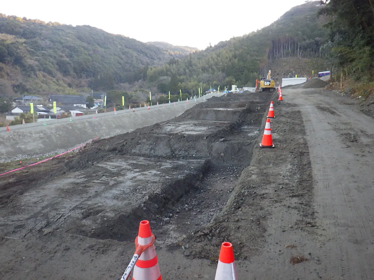 熊本57号長浜地区工事用道路工事