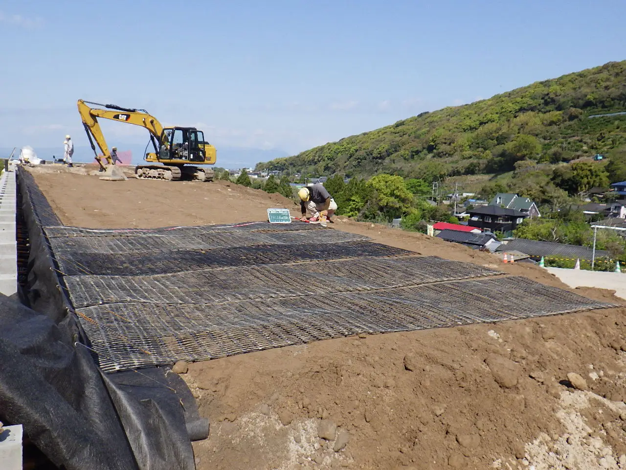 熊本57号長浜地区工事用道路工事